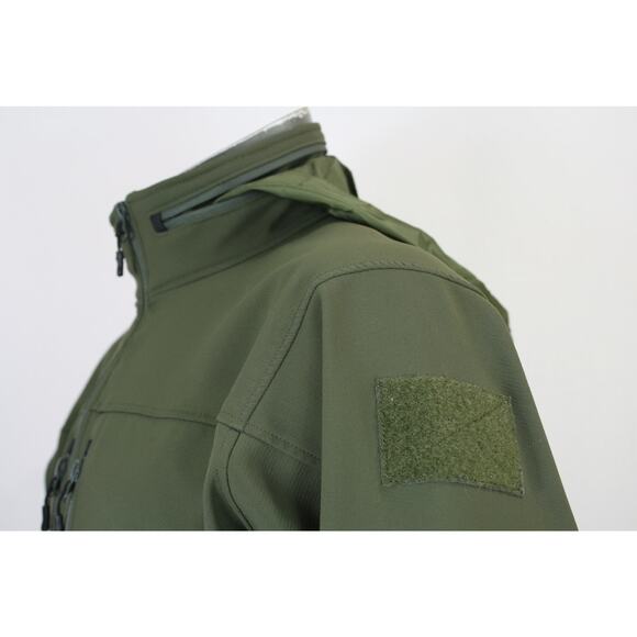 Smith & Wesson M&P Military & Police Green Soft Shell Tactical Jacket Mens M - Picture 4 of 9